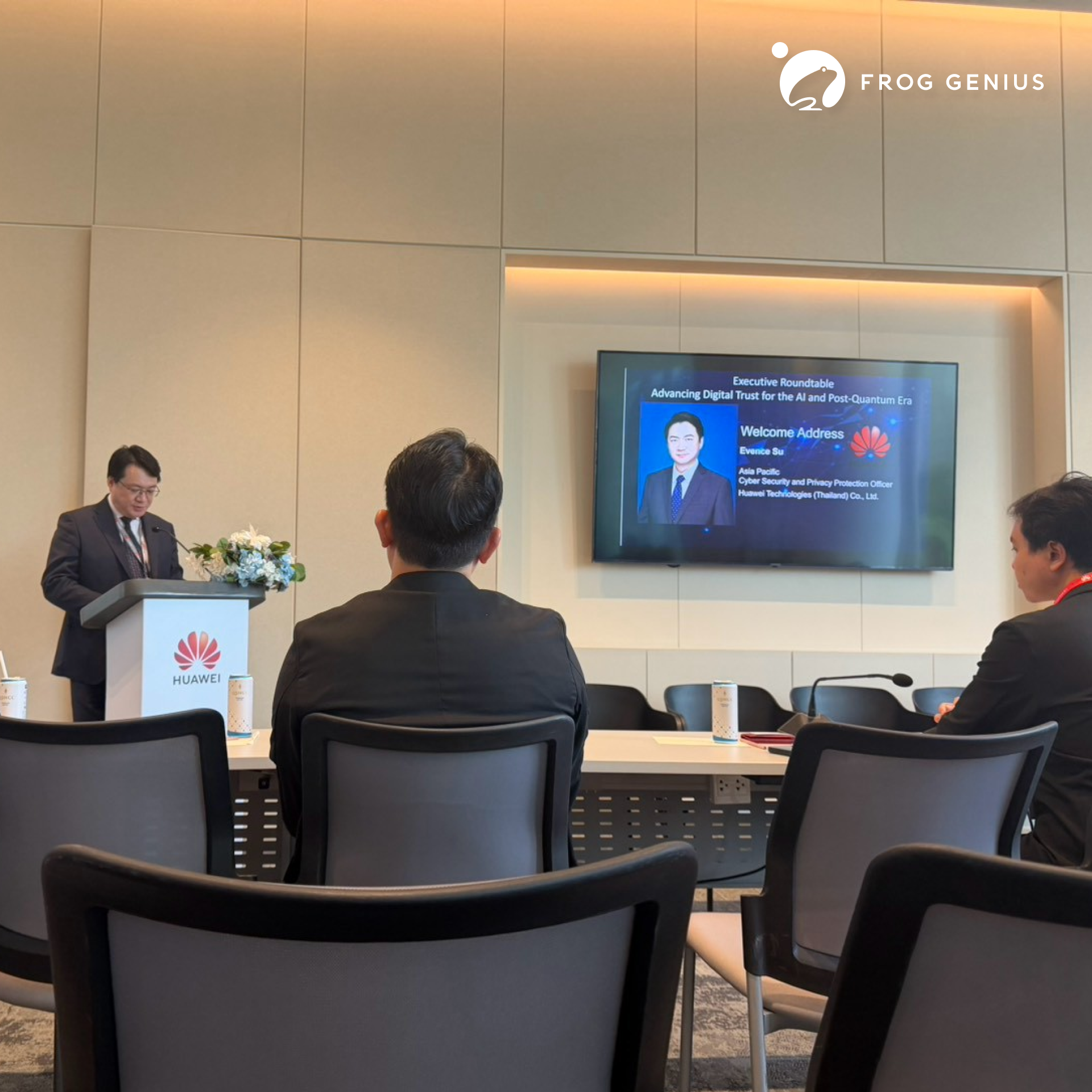 FROG GENIUS ได้รับเชิญเข้าร่วม Cyber Security Executive Roundtable