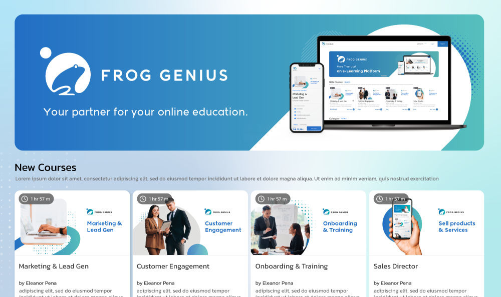 FROG GENIUS SaaS solutions